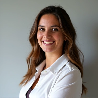 Ritratto professionale e amichevole della Dott.ssa Sofia Ricci, nutrizionista